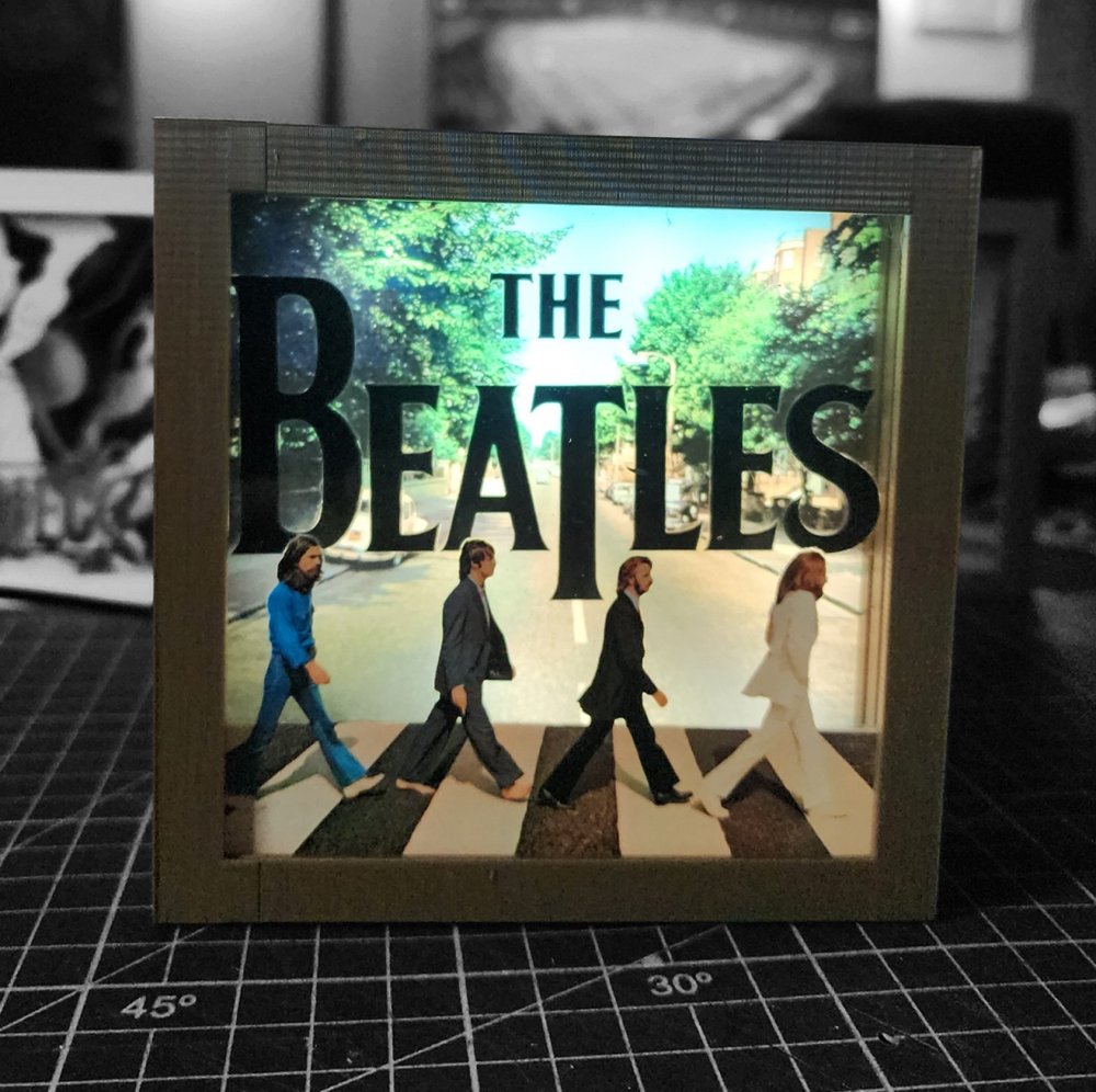 caja luminica escritorio the beatles caja luminica escritorio the beatles