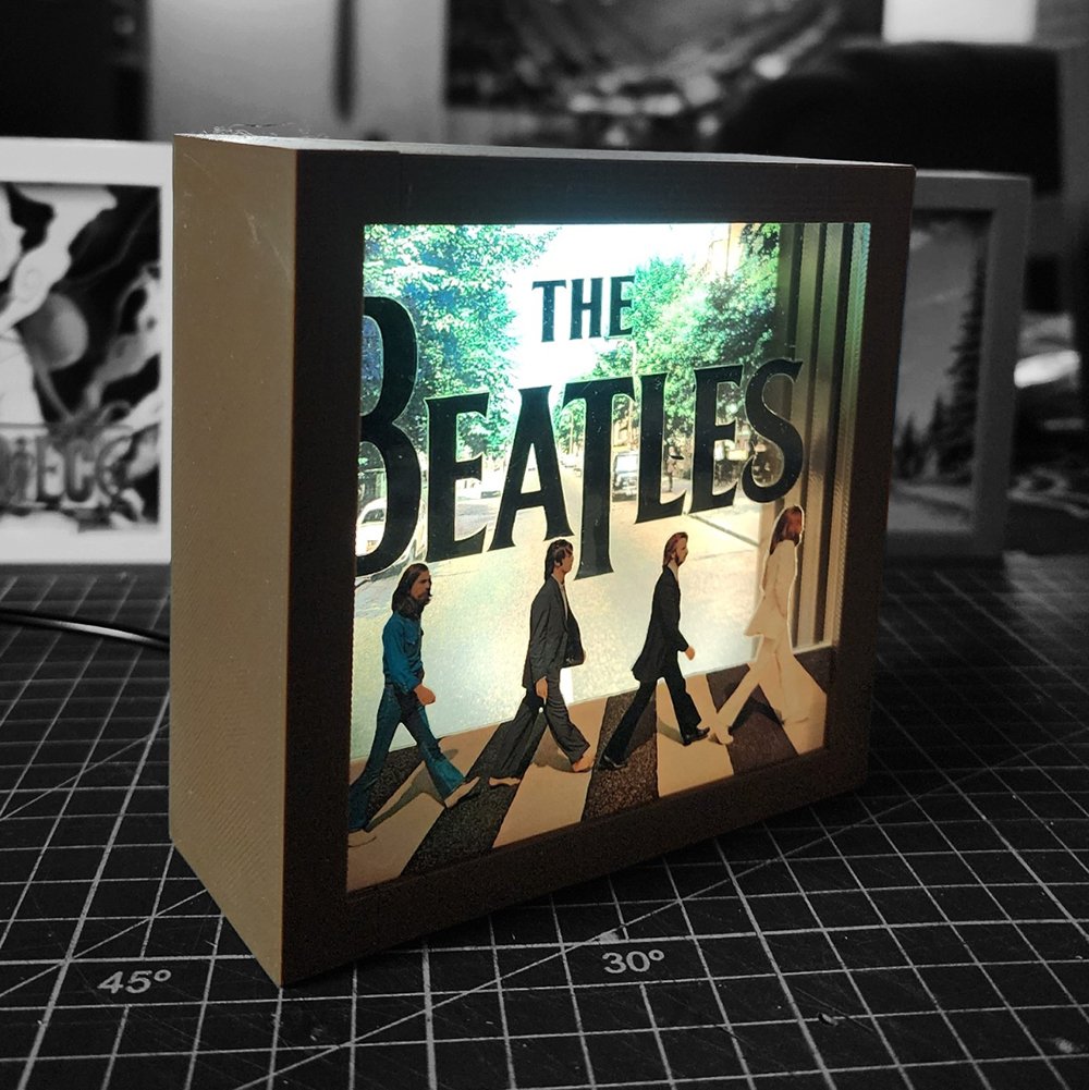 caja luminica escritorio the beatles caja luminica escritorio the beatles