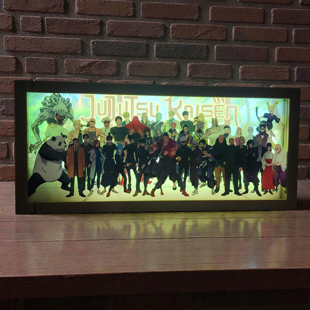 caja luminica escritorio jujutsu kaisen caja luminica escritorio jujutsu kaisen