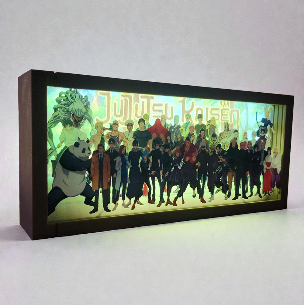 caja luminica escritorio jujutsu kaisen caja luminica escritorio jujutsu kaisen