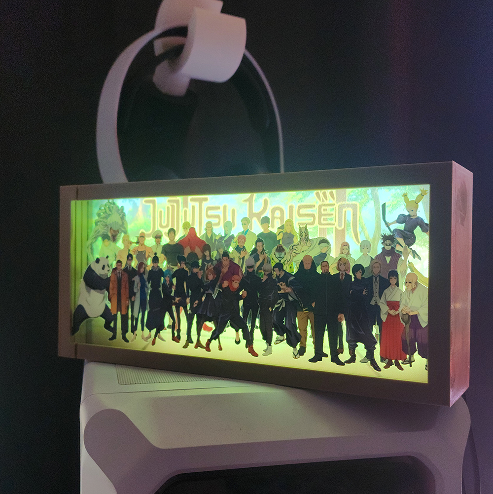 caja luminica escritorio jujutsu kaisen caja luminica escritorio jujutsu kaisen