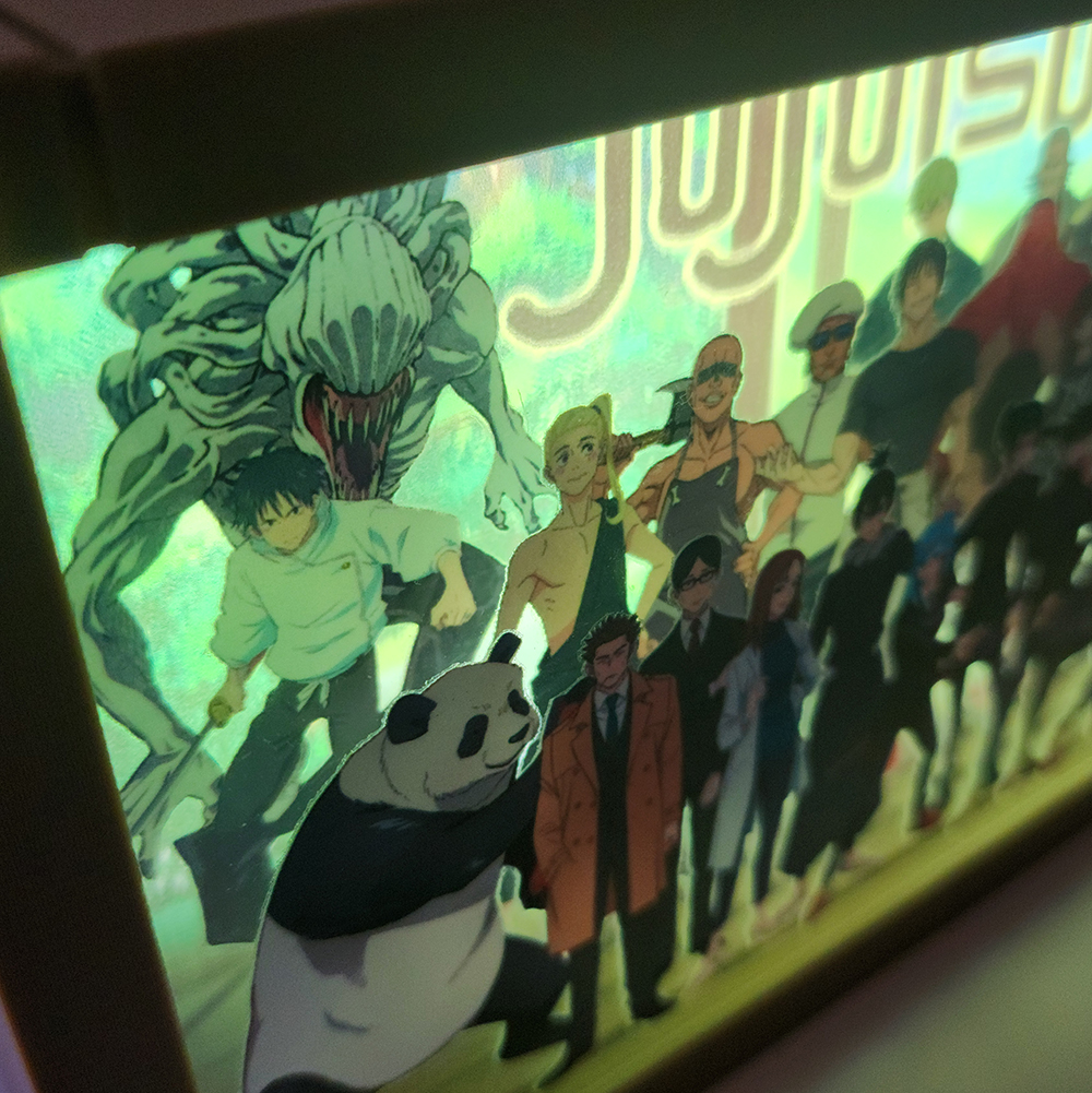 Caja Luminica Escritorio Jujutsu Kaisen CajaLuminica Jujutsu Kaisen Profundidad