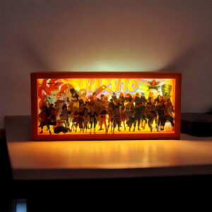 caja luminica escritorio naruto