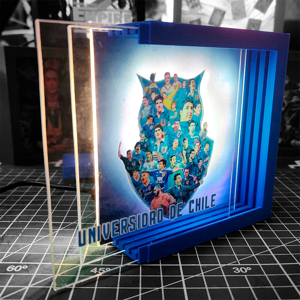 Caja Luminica Escritorio Universidad de Chile CajaLuminica Universidad De Chile 5