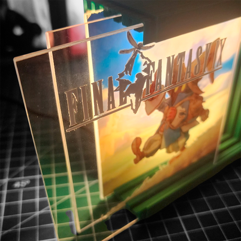 Caja Luminica Escritorio Final Fantasy IX Final Fantasy IX Caja Luminica 1