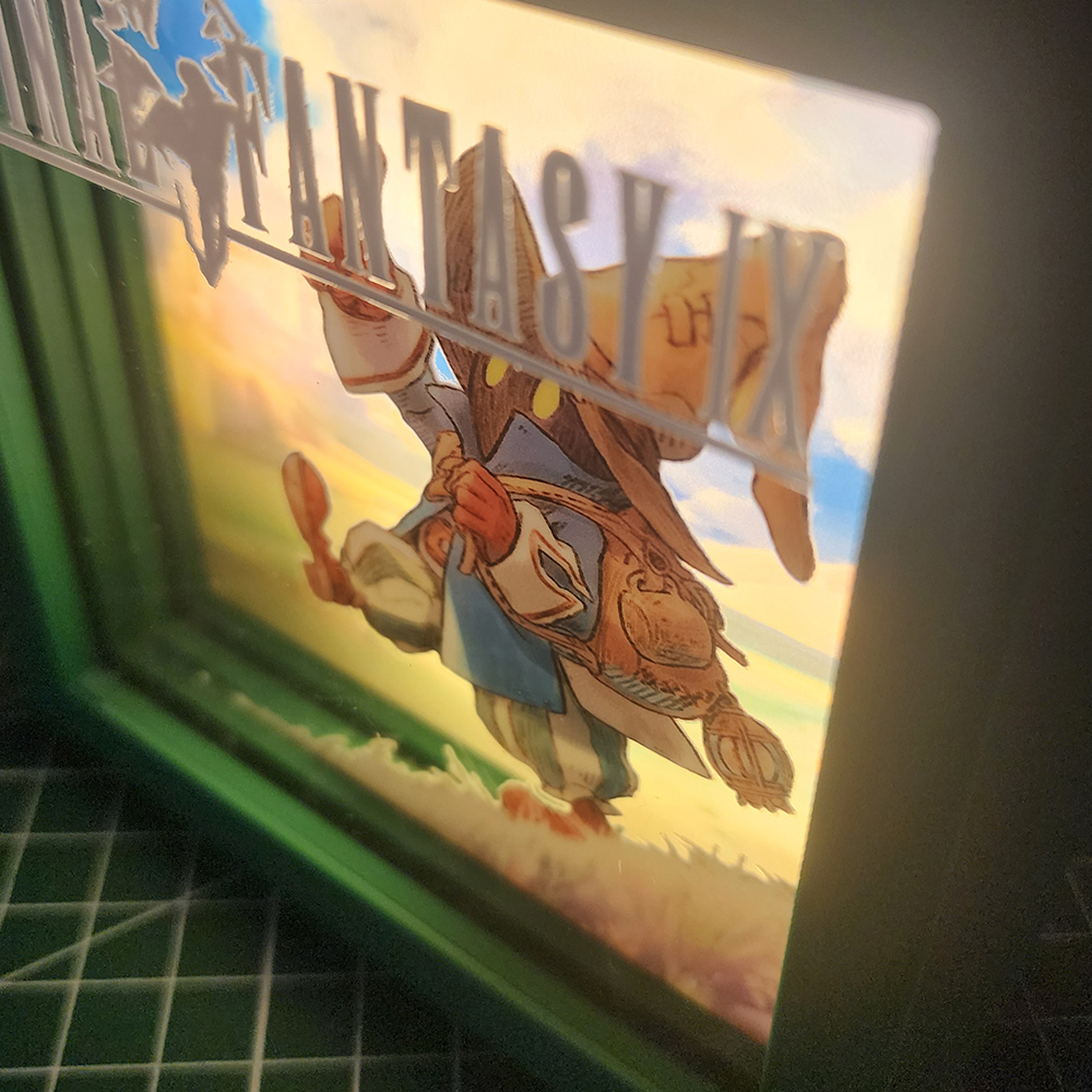 Caja Luminica Escritorio Final Fantasy IX Final Fantasy IX Caja Luminica 2