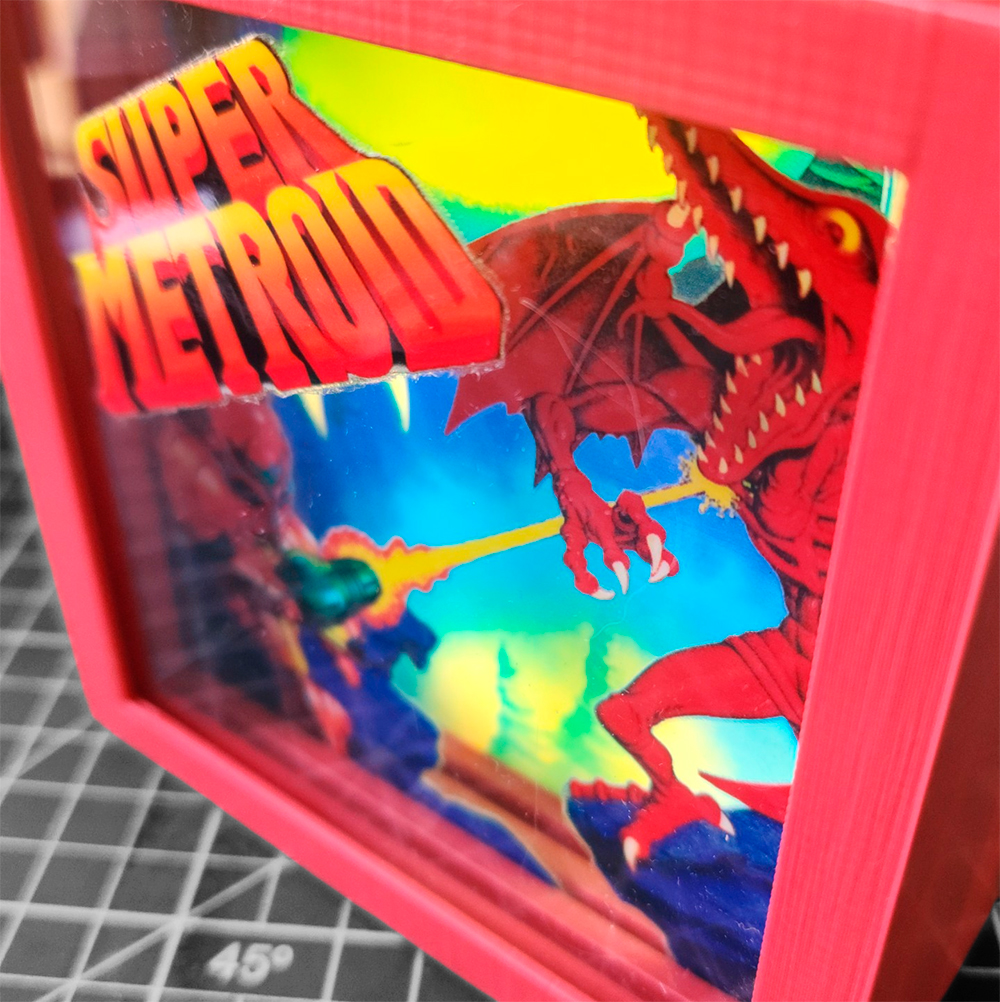 Caja Luminica Escritorio Metroid Metroid Caja Luminica 1