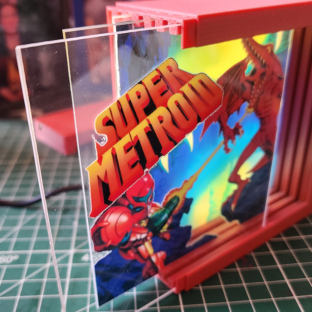 Caja Luminica Escritorio Metroid Metroid Caja Luminica 2