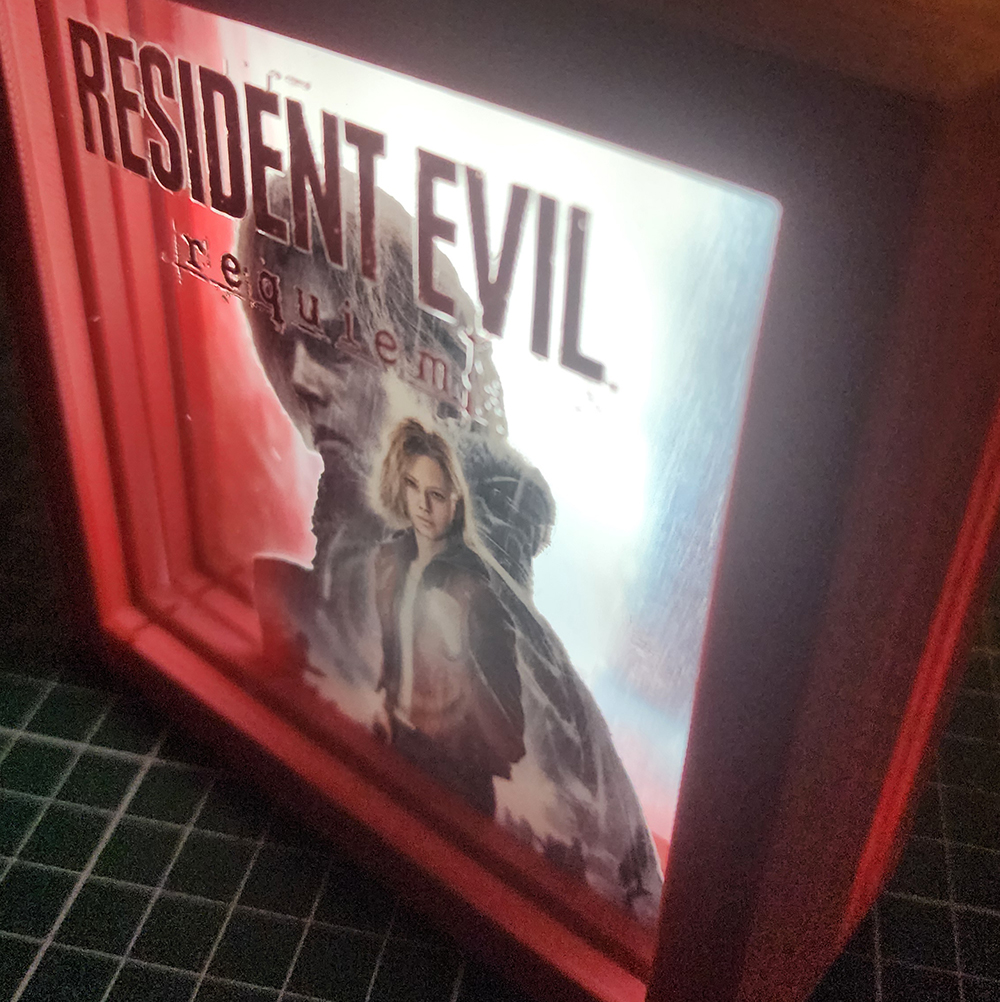 Residen Evil Requiem Caja Luminica 2