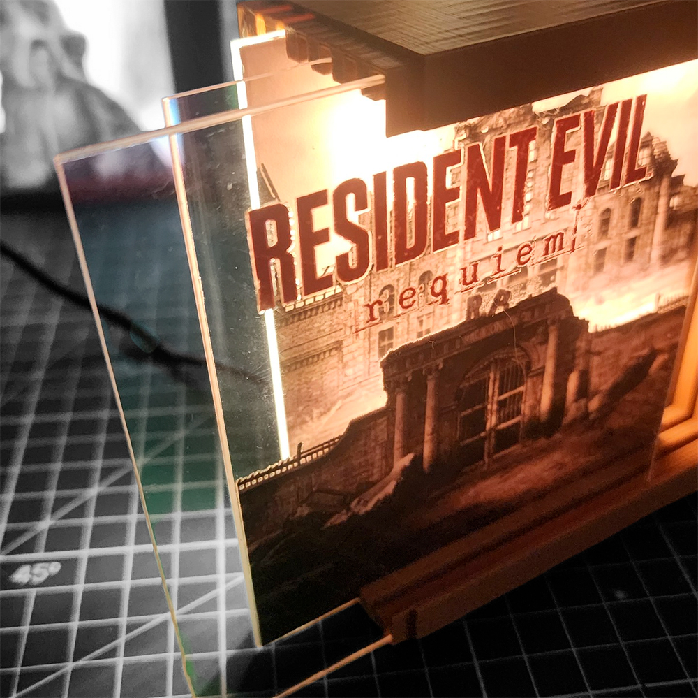 Residen Evil Requiem PD Caja Luminica 1