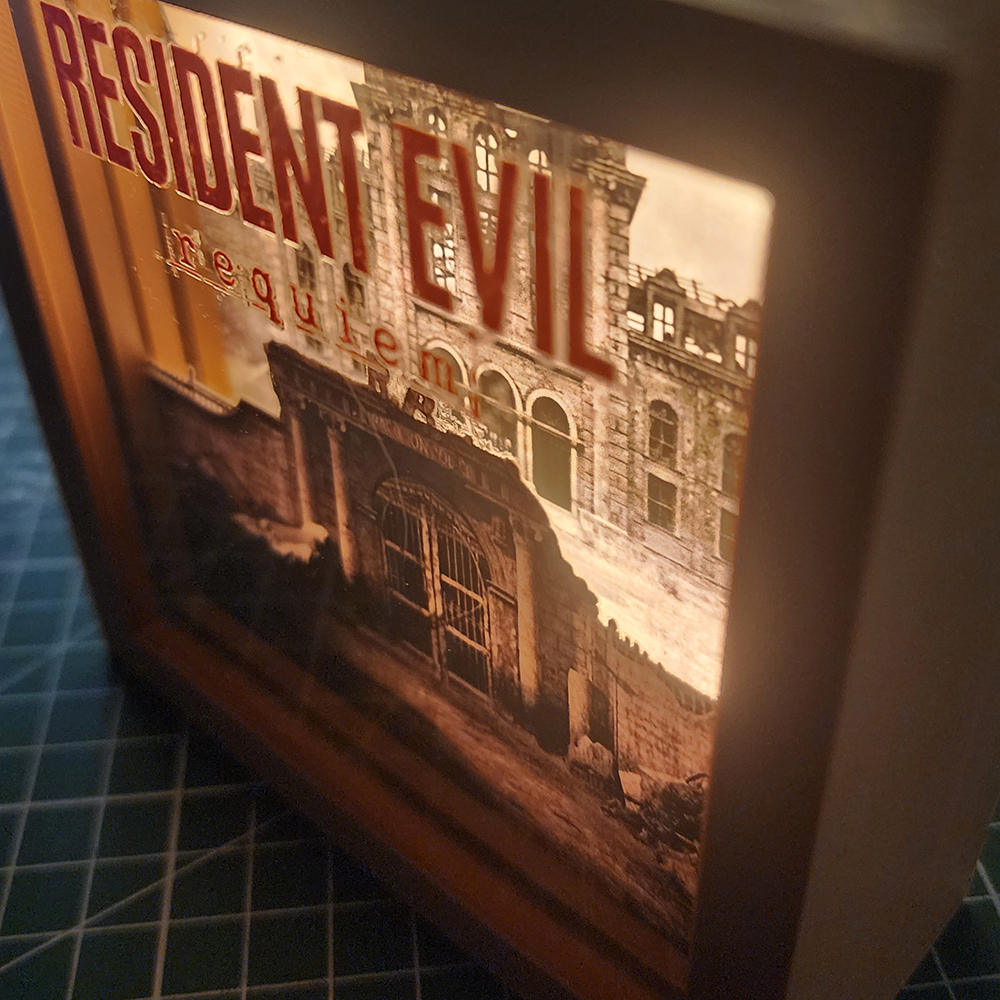 Residen Evil Requiem PD Caja Luminica 2