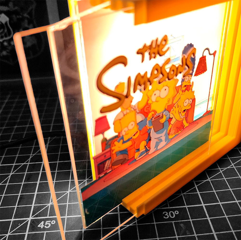 Simpsons Caja Luminica 3