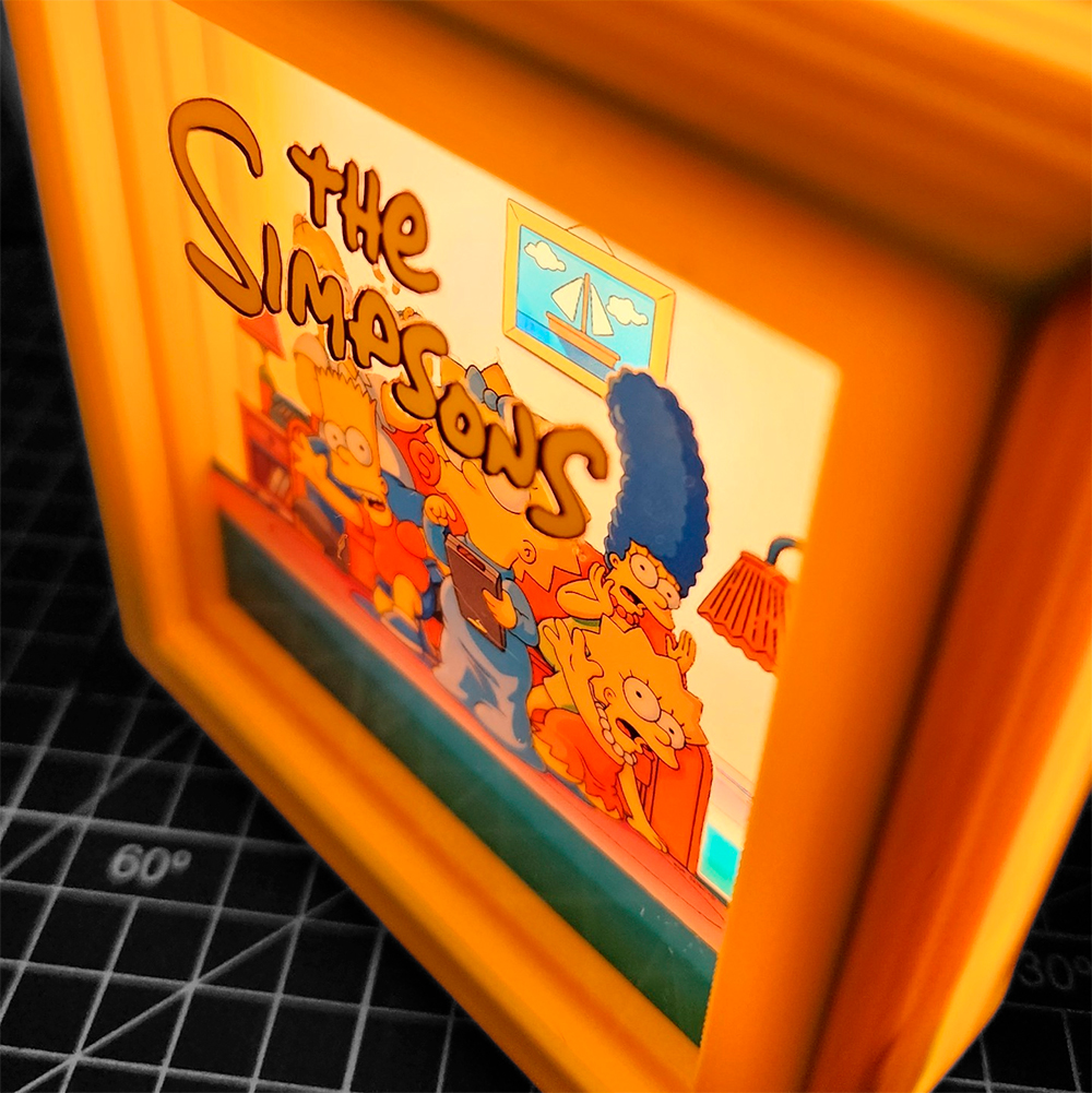 Simpsons Caja Luminica 4