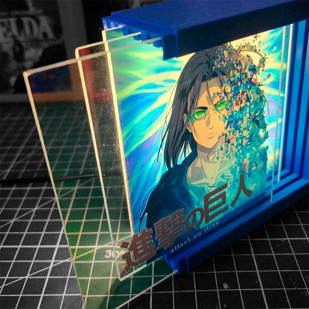 Caja Luminica Escritorio Attack On Titans Attack On Titans Caja Luminica 1
