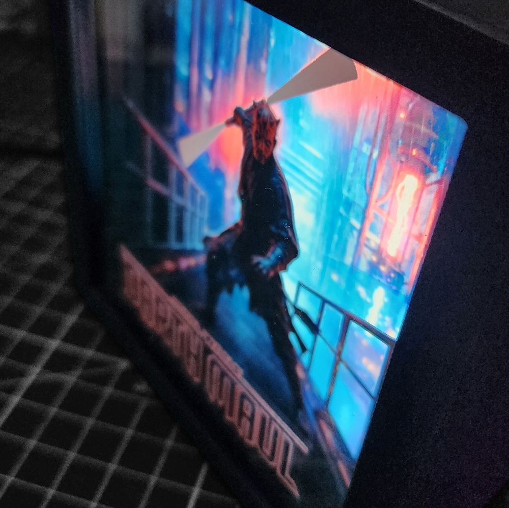 Darh Maul Caja Luminica 2