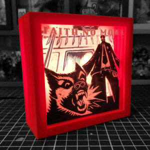 caja luminica escritorio faith no more