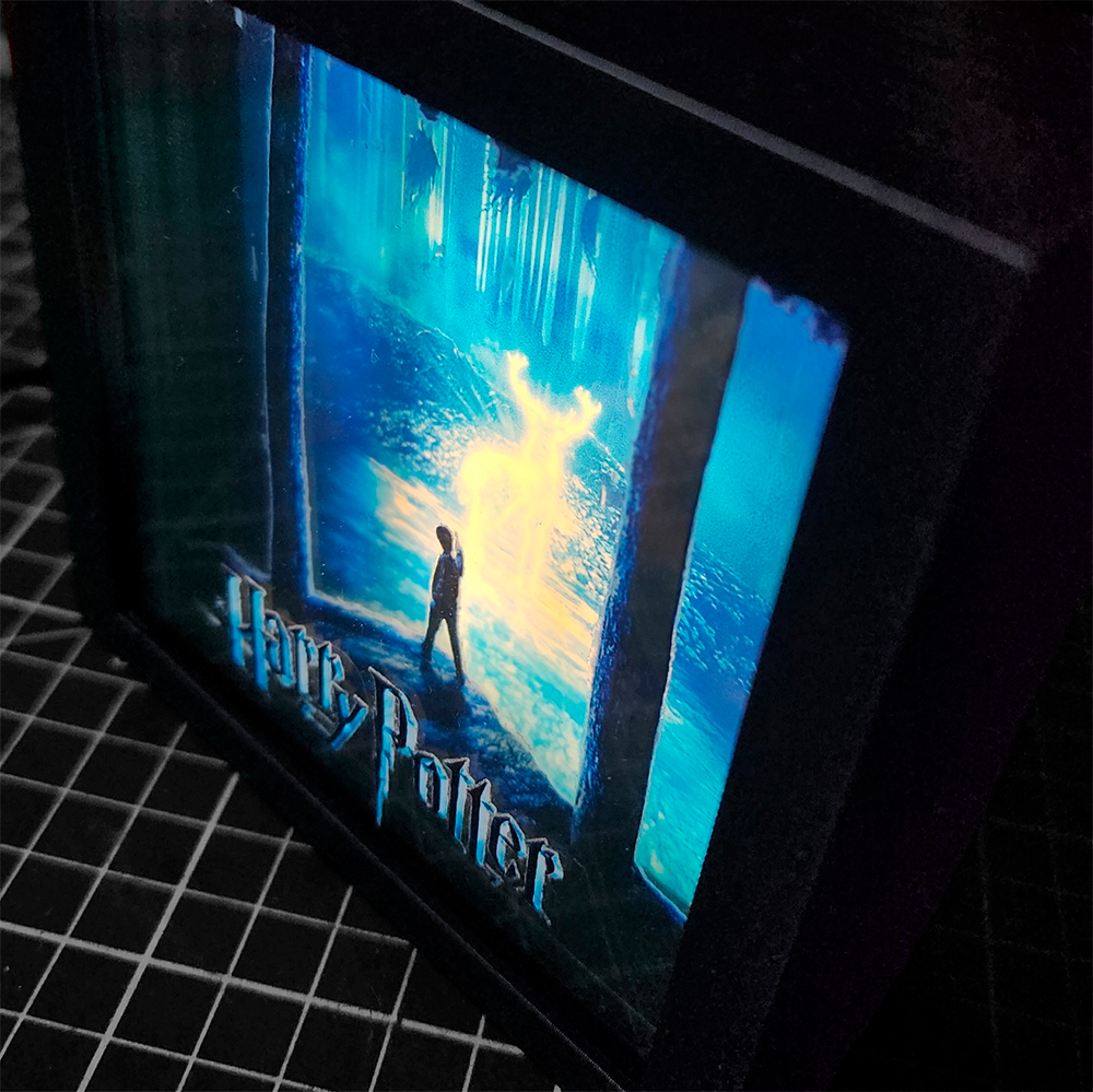 Harry Potter Caja Luminica 2