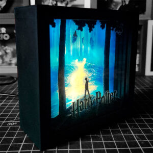 caja luminica escritorio harry potter