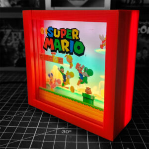 caja luminica escritorio mario bros