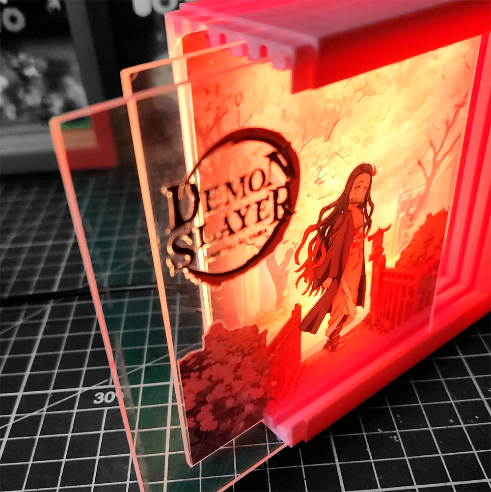 Nezuko Demon Slayer Caja Luminica 1