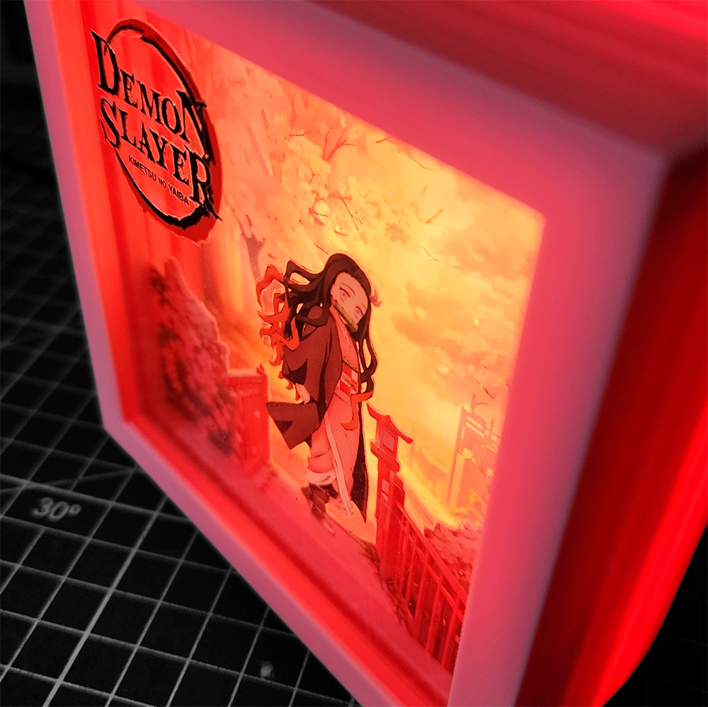 Nezuko Demon Slayer Caja Luminica 2
