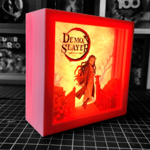 caja luminica escritorio demon slayer nezuko