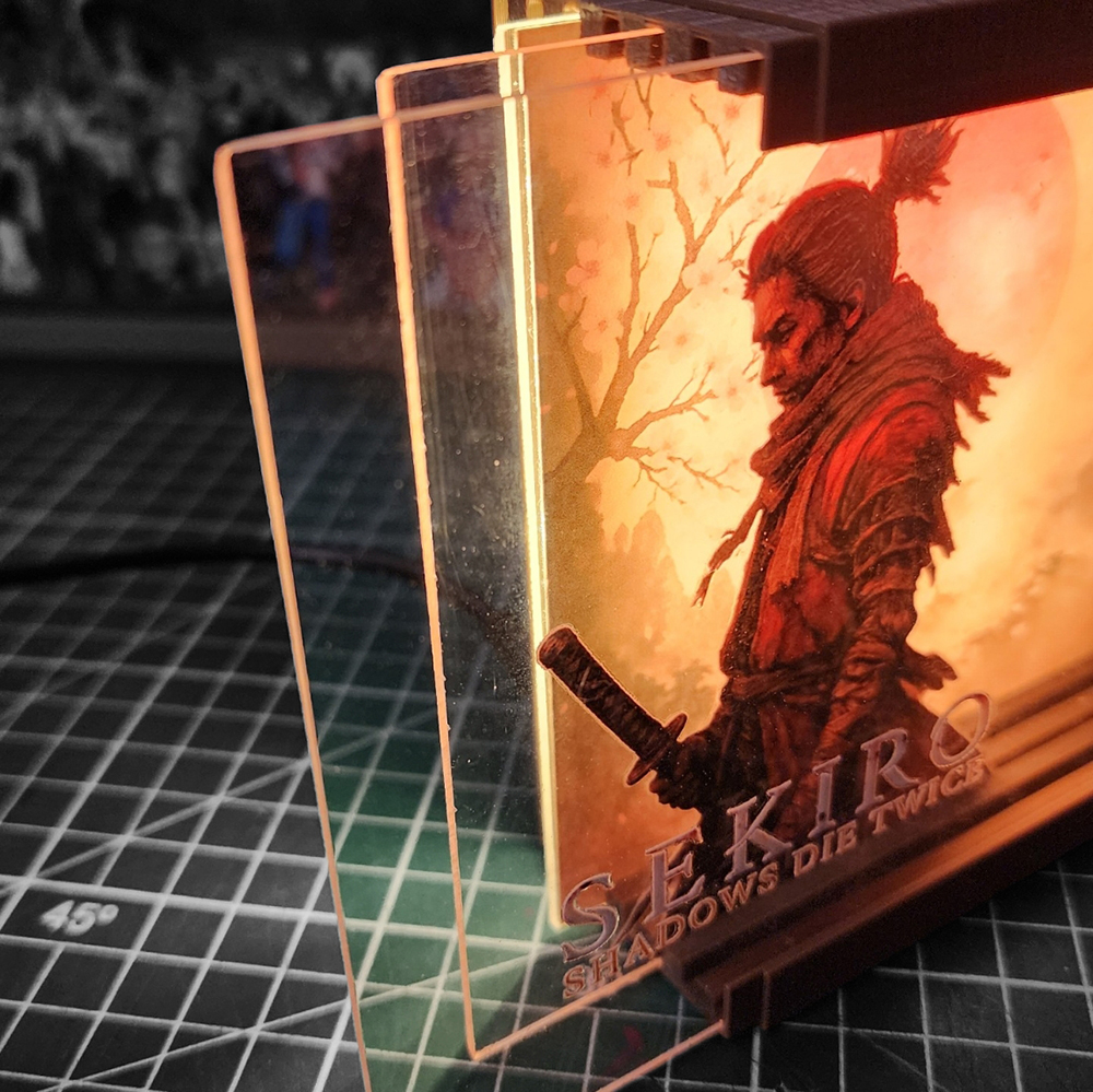 Caja Luminica Escritorio Sekiro Sekiro Caja Luminica 1