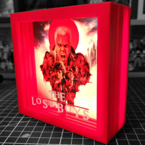 caja luminica escritorio the lost boys
