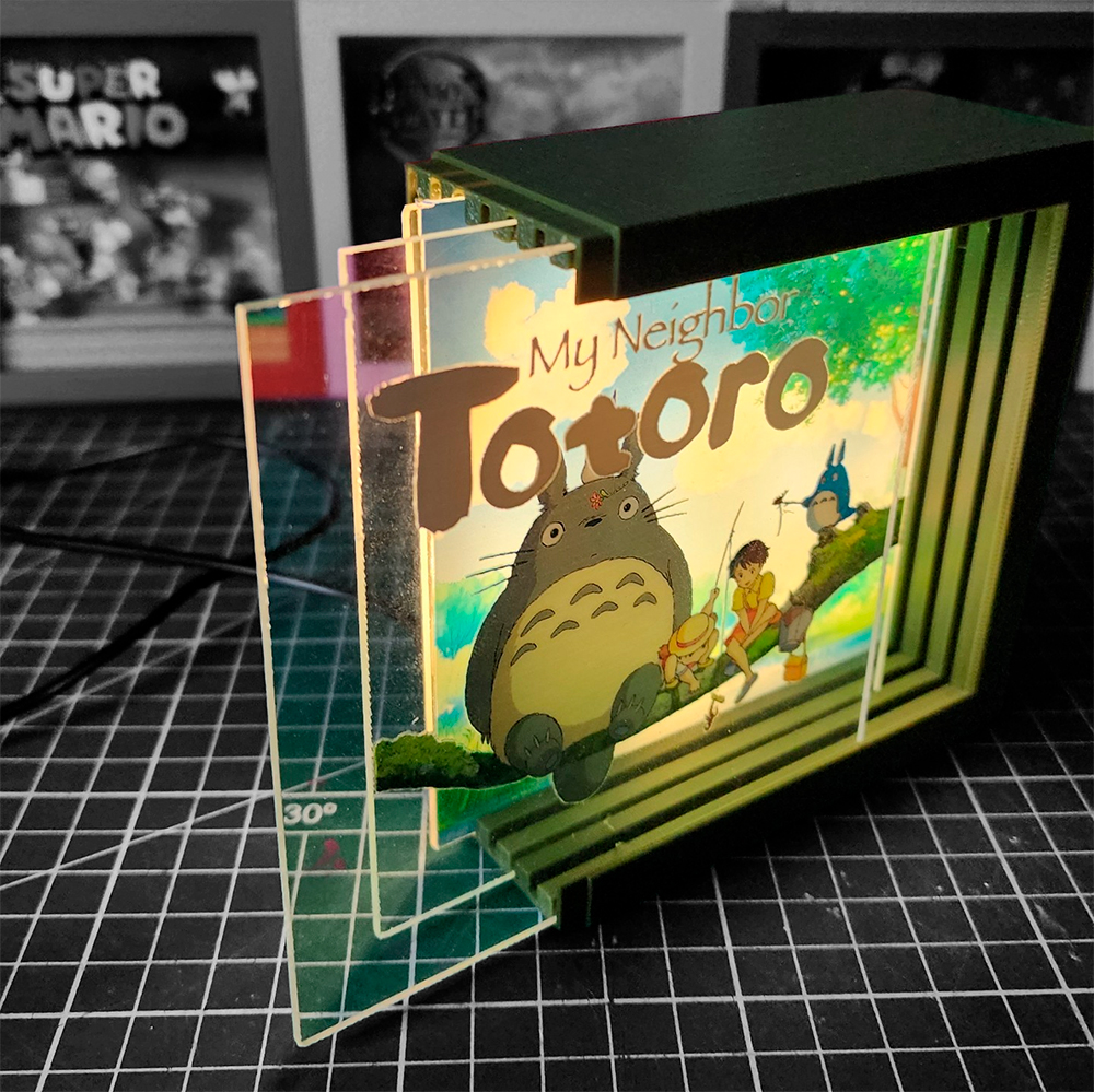 Totoro Caja Luminica 1