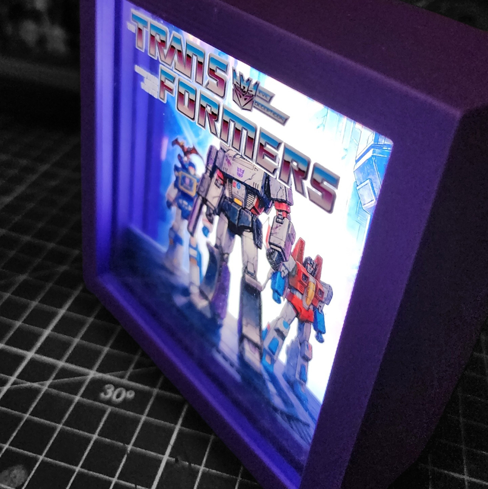 Transformers Caja Luminica 2