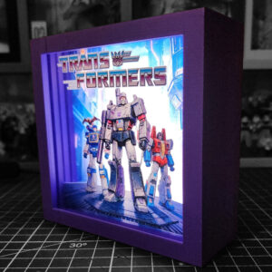 caja luminica escritorio transformers