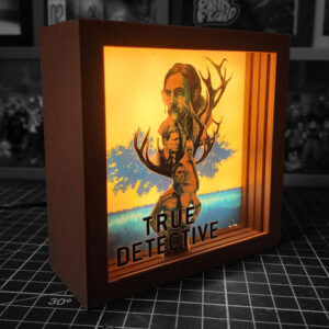 caja luminica escritorio true detective