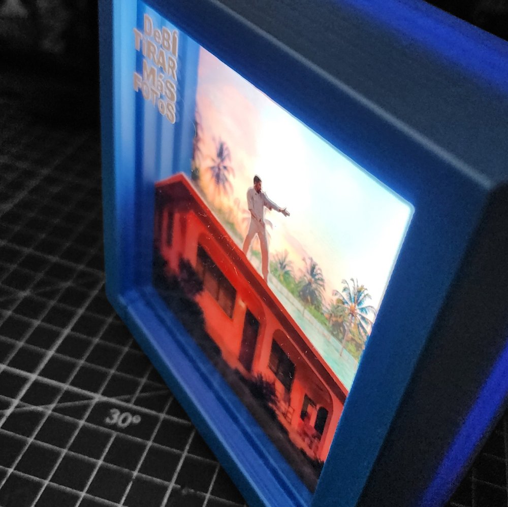 Caja Luminica Escritorio Bad Bunny Bad Bunny Caja Luminica 2