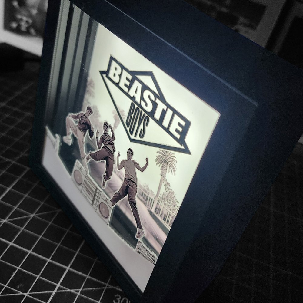 Caja Luminica Escritorio Beastie Boys Beastie Boys 2 Caja Luminica 2