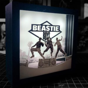 caja luminica escritorio beastie boys