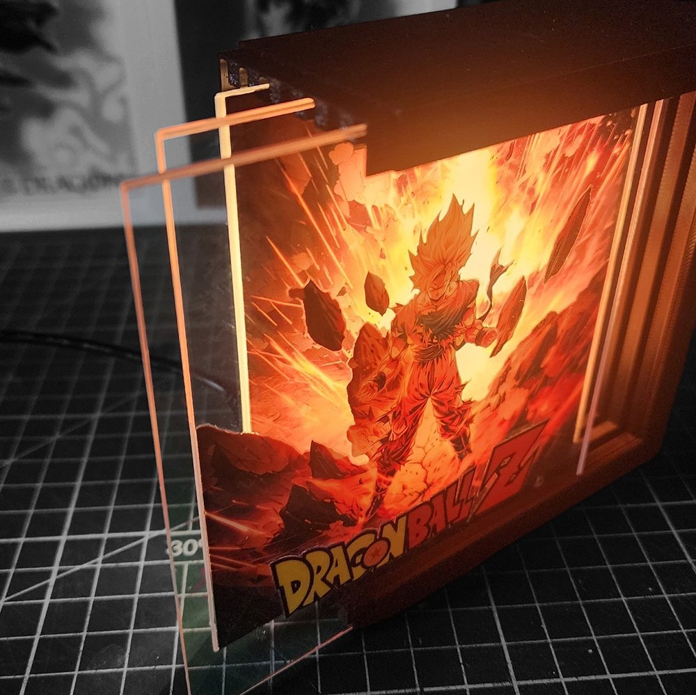 Dragon Ball Z Caja Luminica 1