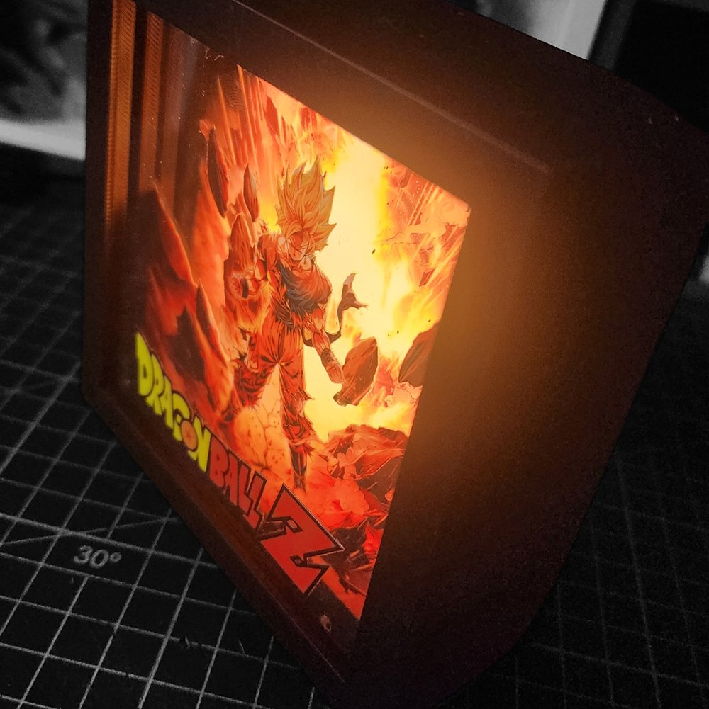 Dragon Ball Z Caja Luminica 2
