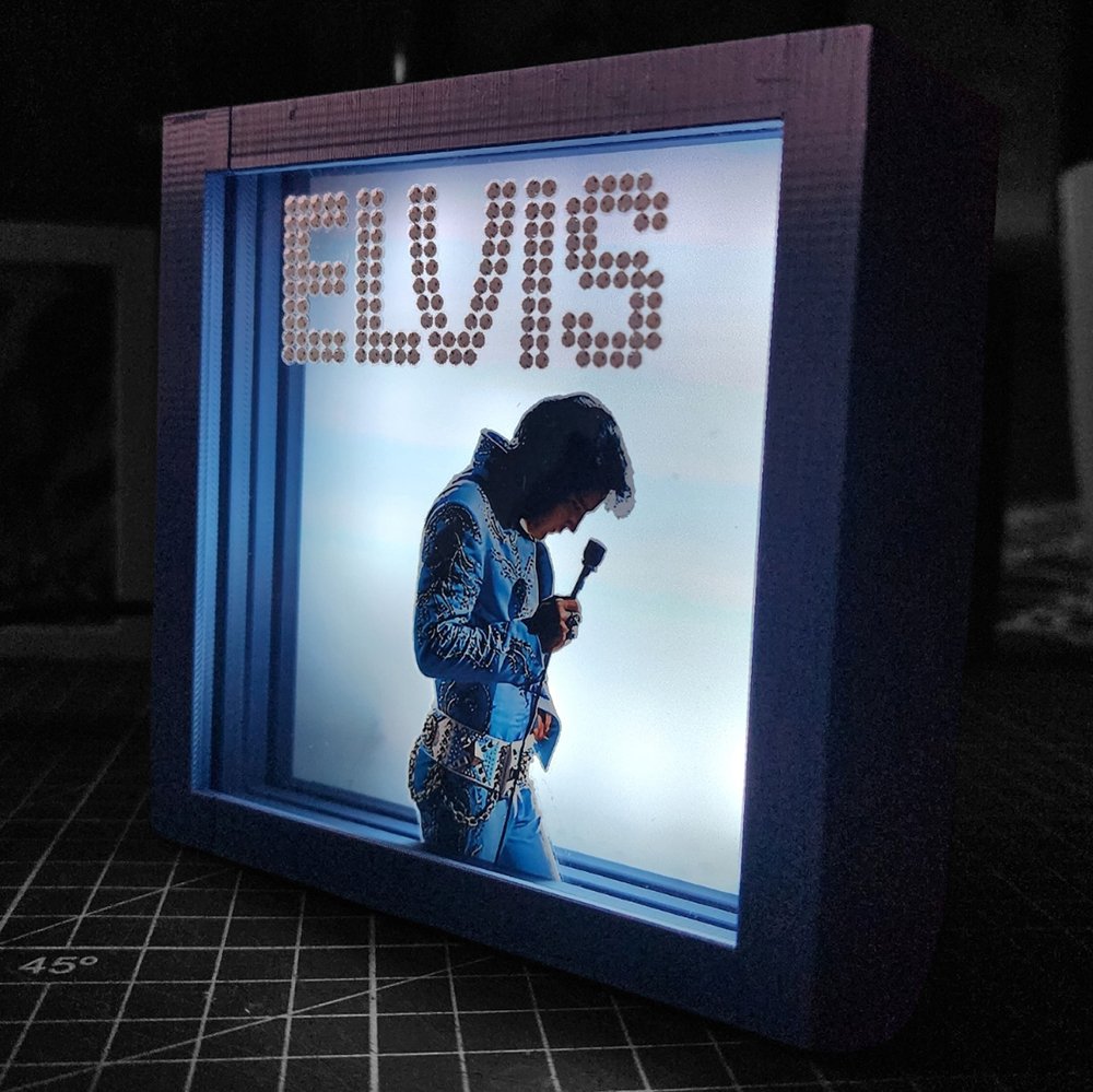 caja luminica escritorio elvis presley caja luminica escritorio elvis presley
