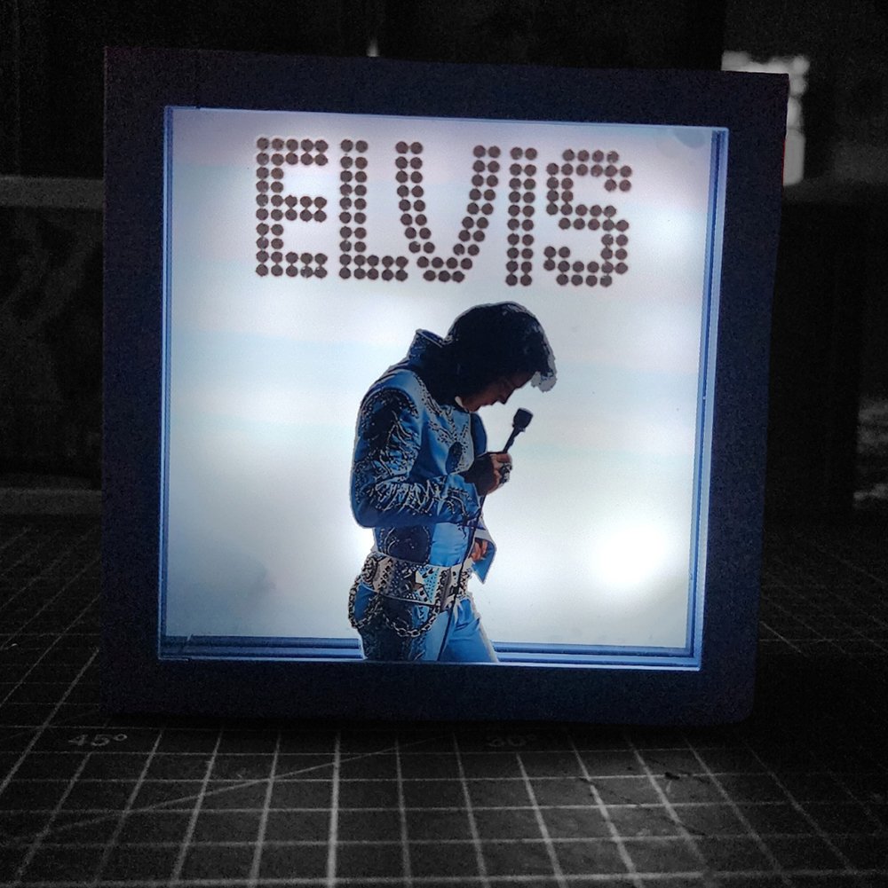 caja luminica escritorio elvis presley caja luminica escritorio elvis presley