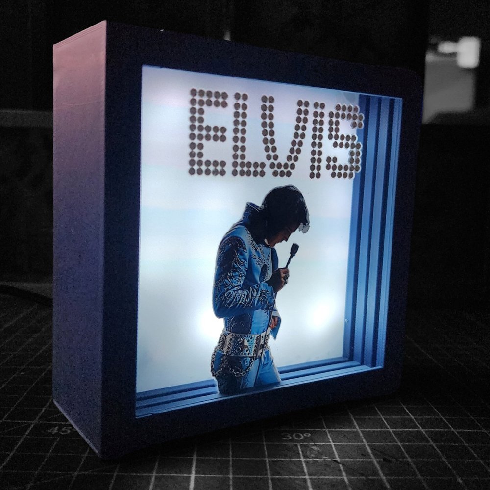 caja luminica escritorio elvis presley caja luminica escritorio elvis presley