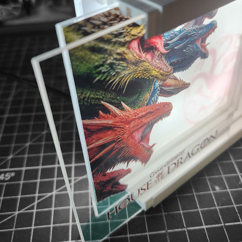 House Dragon Caja Luminica 1