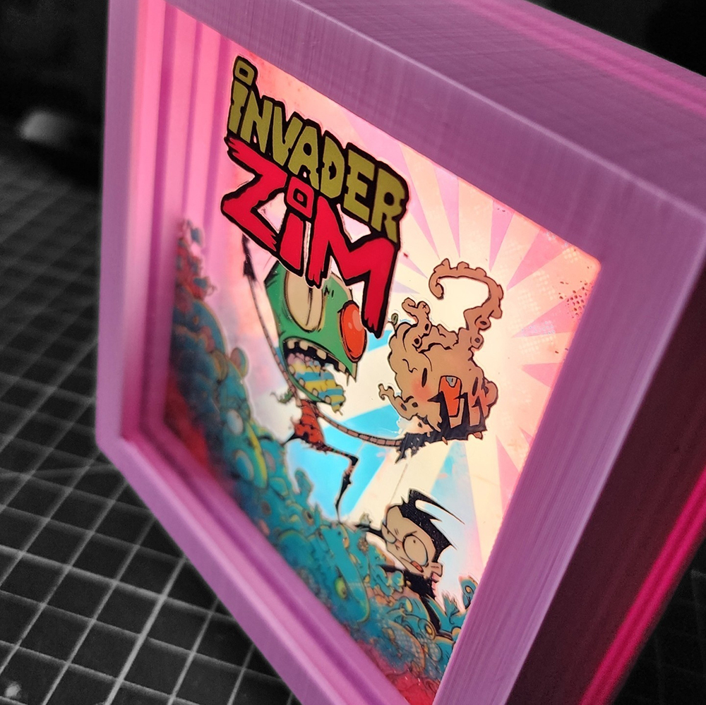 Invader Zim Caja Luminica 1