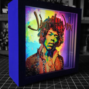 caja luminica escritorio jimmy hendrix