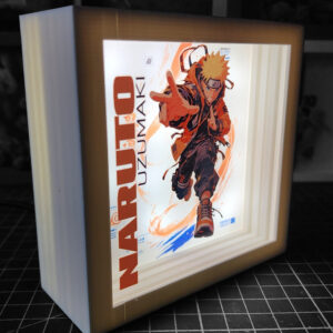 caja luminica escritorio naruto