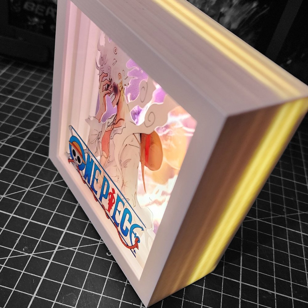 One Piece Luffy Caja Luminica 1