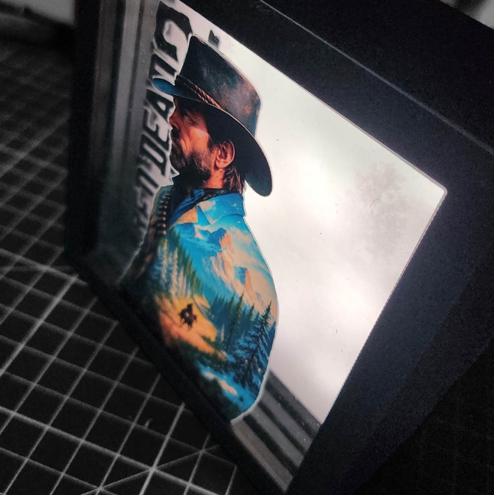 Red Dead 2 Caja Luminica 2
