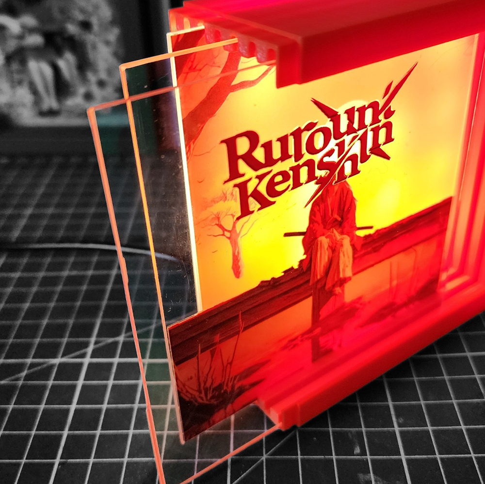 Caja Luminica Escritorio Samurai X Samurai X Caja Luminica 1