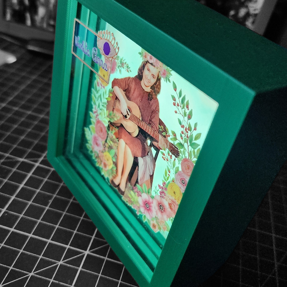 Violeta Caja Luminica 2