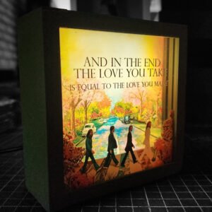 caja luminica escritorio the beatles sgt. pepper's lonely hearts club band (copia)