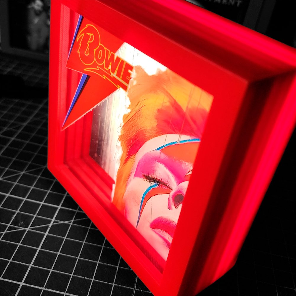 David Bowie Caja Luminica 2